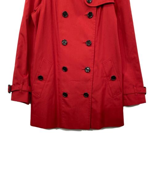 BURBERRY LONDON（バーバリーロンドン）BURBERRY LONDON (バーバリーロンドン) トレンチコート レッド サイズ:40の古着・服飾アイテム