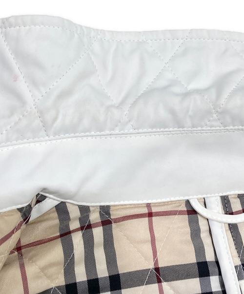 BURBERRY（バーバリー）BURBERRY (バーバリー) キルティングコート ホワイト サイズ:42の古着・服飾アイテム
