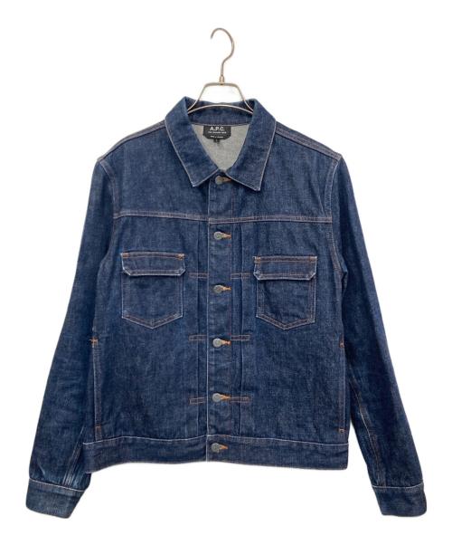 A.P.C.（アーペーセー）A.P.C. (アーペーセー) デニムジャケット インディゴ サイズ:Lの古着・服飾アイテム