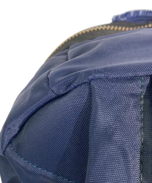 MARC JACOBS（マークジェイコブス）MARC JACOBS (マークジェイコブス) ナイロンレザーリュック ネイビーの古着・服飾アイテム