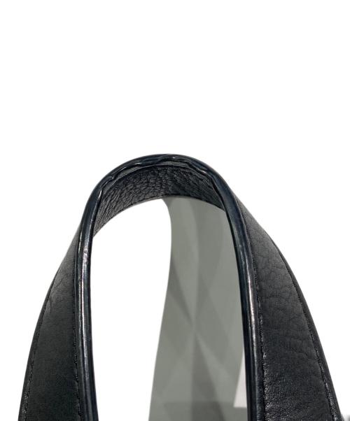 MARC JACOBS（マークジェイコブス）MARC JACOBS (マークジェイコブス) ナイロンレザーリュック ネイビーの古着・服飾アイテム