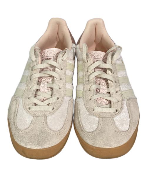 adidas（アディダス）adidas (アディダス) Gazelle Indoor Wonder Quartz Velvet ピンク サイズ:24.0の古着・服飾アイテム