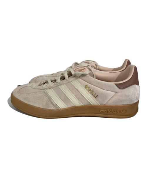 adidas（アディダス）adidas (アディダス) Gazelle Indoor Wonder Quartz Velvet ピンク サイズ:24.0の古着・服飾アイテム