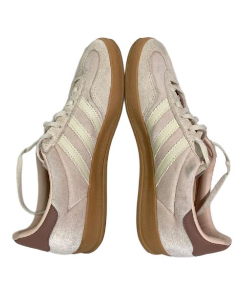 adidas（アディダス）adidas (アディダス) Gazelle Indoor Wonder Quartz Velvet ピンク サイズ:24.0の古着・服飾アイテム