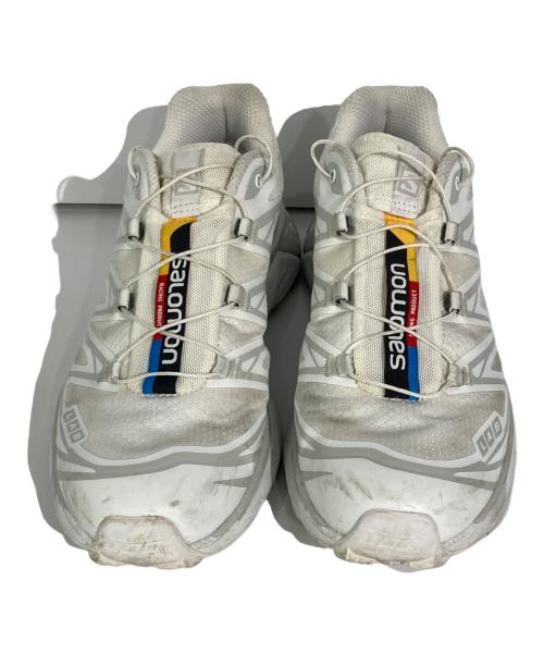 SALOMON（サロモン）SALOMON (サロモン) XT-6ローカットスニーカー ホワイト サイズ:24.0の古着・服飾アイテム