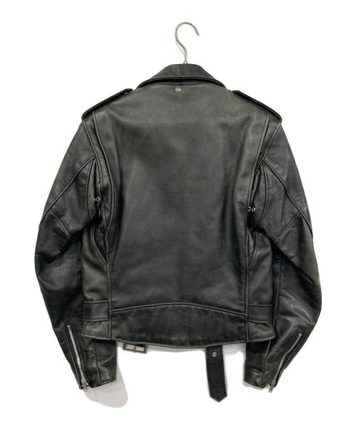 Schott（ショット）Schott (ショット) ライダースジャケット ブラック サイズ:36の古着・服飾アイテム
