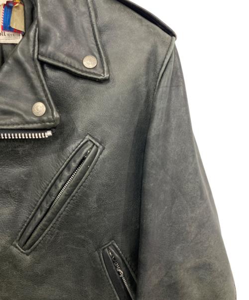 Schott（ショット）Schott (ショット) ライダースジャケット ブラック サイズ:36の古着・服飾アイテム