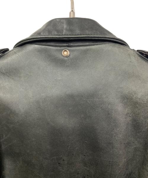 Schott（ショット）Schott (ショット) ライダースジャケット ブラック サイズ:36の古着・服飾アイテム