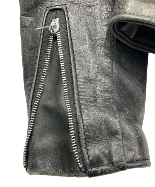 Schott（ショット）Schott (ショット) ライダースジャケット ブラック サイズ:36の古着・服飾アイテム