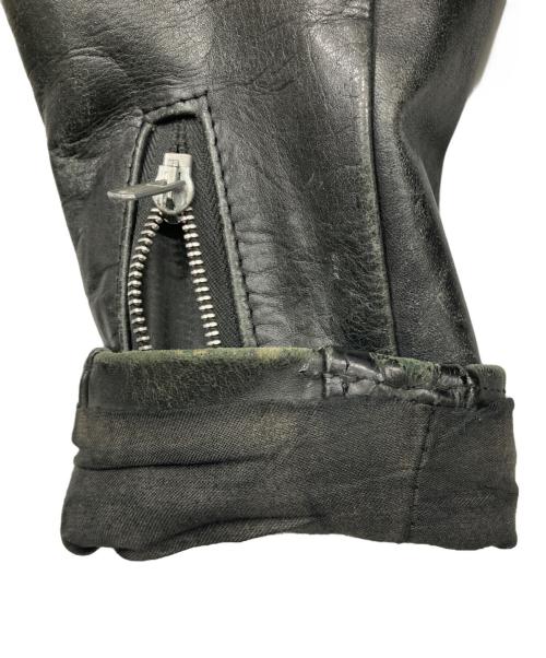 Schott（ショット）Schott (ショット) ライダースジャケット ブラック サイズ:36の古着・服飾アイテム