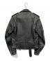 Schott (ショット) ライダースジャケット ブラック サイズ:36：12000円