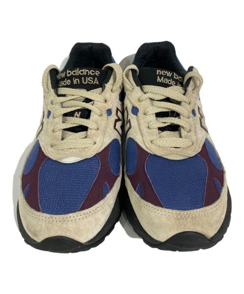 NEW BALANCE（ニューバランス）NEW BALANCE (ニューバランス) Aime Leon Dore (エメレオンドレ) 993ローカットスニーカー ベージュ サイズ:27.5の古着・服飾アイテム