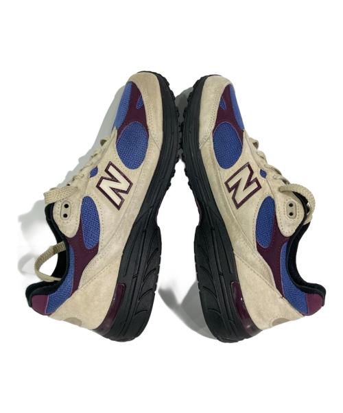 NEW BALANCE（ニューバランス）NEW BALANCE (ニューバランス) Aime Leon Dore (エメレオンドレ) 993ローカットスニーカー ベージュ サイズ:27.5の古着・服飾アイテム