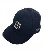 New Era×SEESEEニューエラ×シーシー）の古着「ベースボールキャップ」｜ネイビー