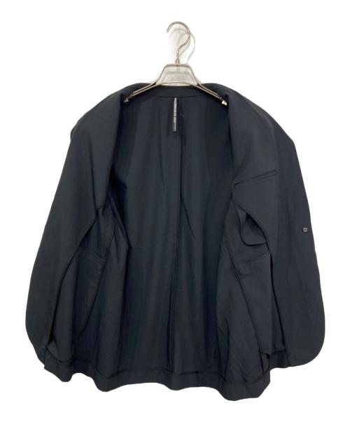 DESCENTE ALLTERRAIN（デザイント オルテライン）Descente ALLTERRAIN (デザイント オルテライン) I/O テックスリムテーラードジャケット ブラック サイズ:Mの古着・服飾アイテム