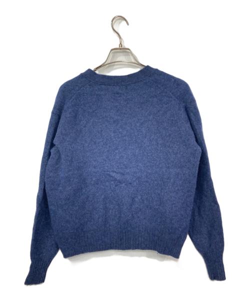 POLO RALPH LAUREN（ポロ・ラルフローレン）POLO RALPH LAUREN (ポロ・ラルフローレン) カシミヤ混ニットカーディガン ネイビー サイズ:Sの古着・服飾アイテム