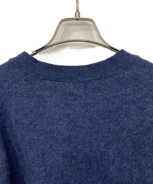 POLO RALPH LAUREN（ポロ・ラルフローレン）POLO RALPH LAUREN (ポロ・ラルフローレン) カシミヤ混ニットカーディガン ネイビー サイズ:Sの古着・服飾アイテム