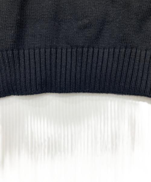 Saturdays NYC（サタデーズ ニューヨークシティ）Saturdays NYC (サタデーズ ニューヨークシティ) Greg Cashmere Slash Sweater ブラック サイズ:Mの古着・服飾アイテム