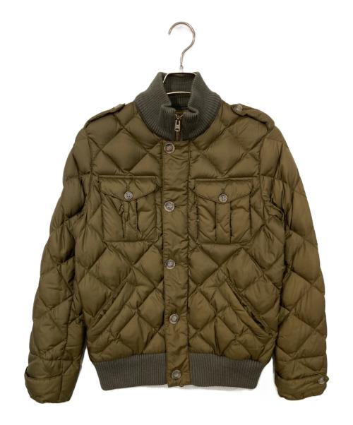 RALPH LAUREN（ラルフローレン）RALPH LAUREN (ラルフローレン) キルティングダウンダウンジャケット オリーブ サイズ:SIZE M9の古着・服飾アイテム