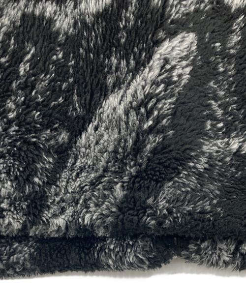 BLACK MOUNTAIN（ブラックマウンテン）BLACK MOUNTAIN (ブラックマウンテン) ウルフフリースジャケット ブラック×ホワイト サイズ:Mの古着・服飾アイテム