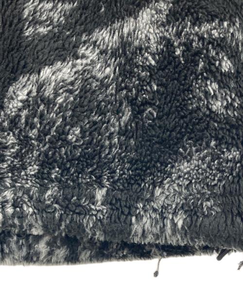 BLACK MOUNTAIN（ブラックマウンテン）BLACK MOUNTAIN (ブラックマウンテン) ウルフフリースジャケット ブラック×ホワイト サイズ:Mの古着・服飾アイテム