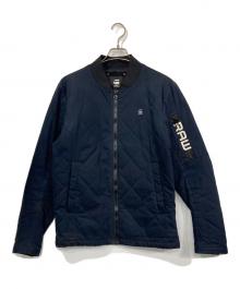 G-STAR RAW（ジースターロゥ）の古着「キルティングジャケット」｜ネイビー