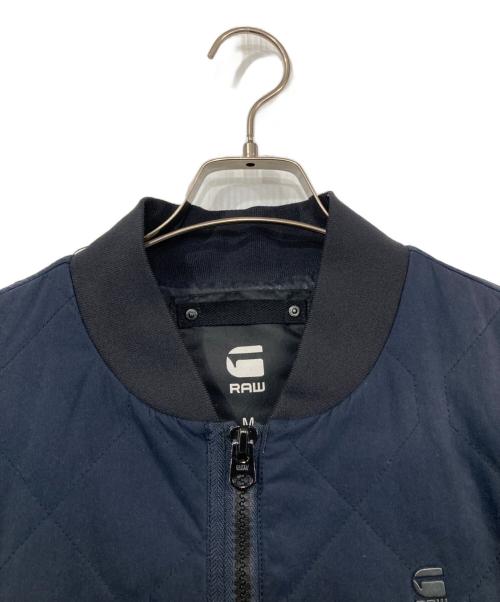 G-STAR RAW（ジースターロゥ）G-STAR RAW (ジースターロゥ) キルティングジャケット ネイビー サイズ:Ｍの古着・服飾アイテム