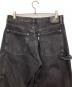 中古・古着 LEVI'S (リーバイス) バギーカーペンター01 ブラック サイズ:W32×L30：8000円