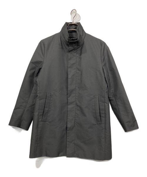 Calvin Klein platinum（カルバンクラインプラチナム）Calvin Klein platinum (カルバンクラインプラチナム) スタンドカラーコート グレー サイズ:36の古着・服飾アイテム