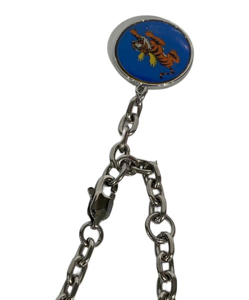 TYGA（タイガ）TYGA (タイガ) EVAE MOB (エバーモブ) TYGA Collab  Necklace ブラック×オレンジの古着・服飾アイテム