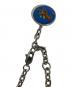 中古・古着 TYGA (タイガ) EVAE MOB (エバーモブ) TYGA Collab  Necklace ブラック×オレンジ：5000円