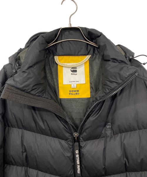 G-STAR RAW（ジースターロゥ）G-STAR RAW (ジースターロゥ) ダウンジャケット ブラック サイズ:XLの古着・服飾アイテム