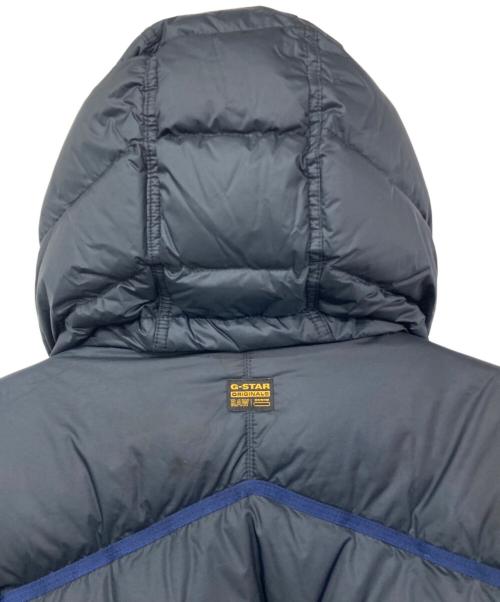 G-STAR RAW（ジースターロゥ）G-STAR RAW (ジースターロゥ) ダウンジャケット ネイビー サイズ:Lの古着・服飾アイテム