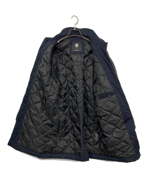G-STAR RAW（ジースターロゥ）G-STAR RAW (ジースターロゥ) スタンドネック中綿コート ネイビー サイズ:Lの古着・服飾アイテム