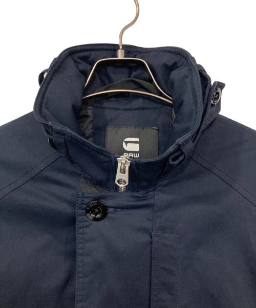 G-STAR RAW（ジースターロゥ）G-STAR RAW (ジースターロゥ) スタンドネック中綿コート ネイビー サイズ:Lの古着・服飾アイテム