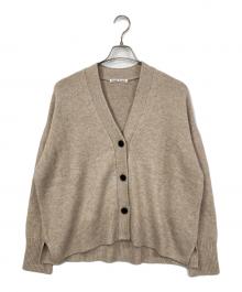 R'IAM PLAGE（リアム プラージュ）の古着「washable wool カーディガン」｜ベージュ