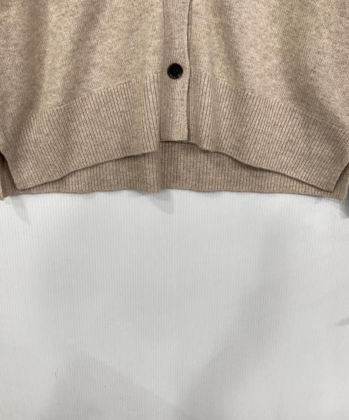 R'IAM PLAGE（リアム プラージュ）R'IAM PLAGE (リアム プラージュ) washable wool カーディガン ベージュ サイズ:表記無しの古着・服飾アイテム