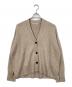 R'IAM PLAGE（リアム プラージュ）の古着「washable wool カーディガン」｜ベージュ
