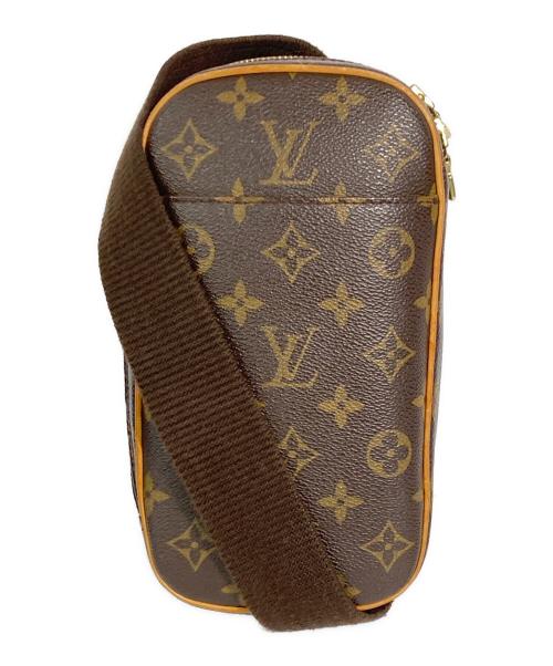 LOUIS VUITTON（ルイ ヴィトン）LOUIS VUITTON (ルイ ヴィトン) ポシェットガンジュ ブラウンの古着・服飾アイテム