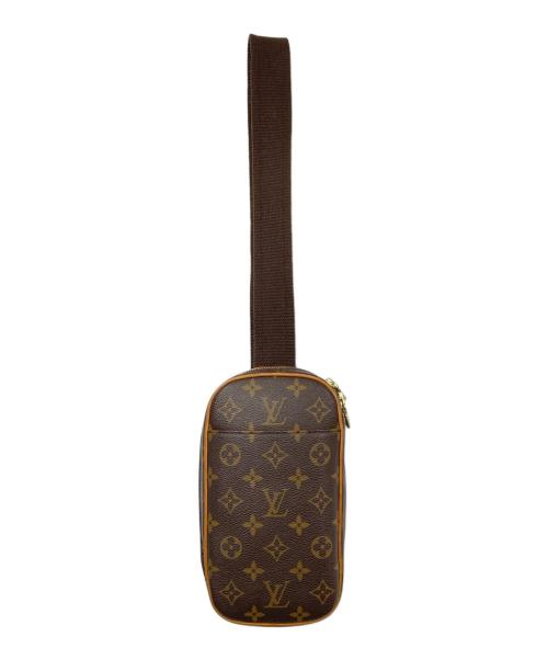 LOUIS VUITTON（ルイ ヴィトン）LOUIS VUITTON (ルイ ヴィトン) ポシェットガンジュ ブラウンの古着・服飾アイテム