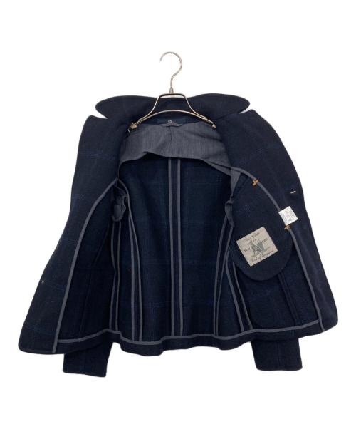 45R（フォーティファイブ・アール）45R (フォーティファイブ・アール) FOX BROTHERS UNWASHED MELTON JACKET ネイビー サイズ:2の古着・服飾アイテム
