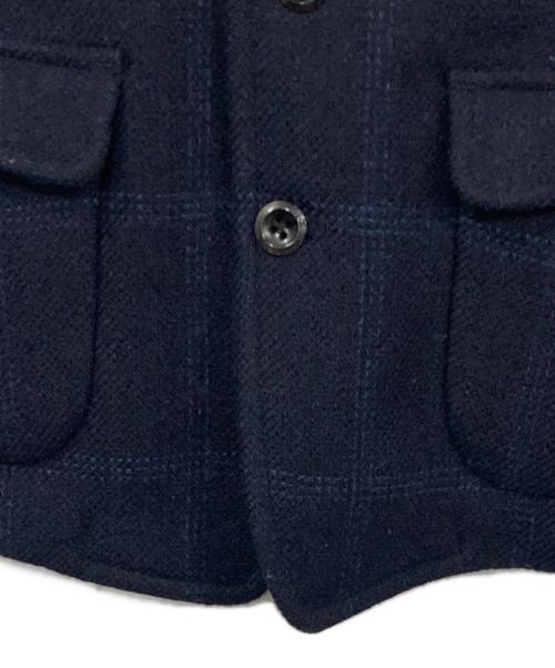 45R（フォーティファイブ・アール）45R (フォーティファイブ・アール) FOX BROTHERS UNWASHED MELTON JACKET ネイビー サイズ:2の古着・服飾アイテム