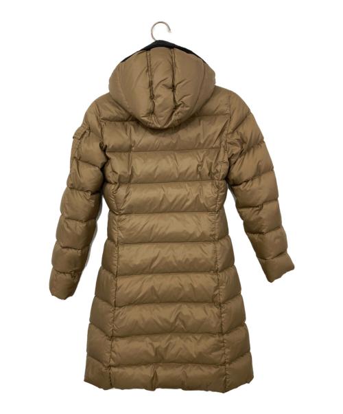MONCLER（モンクレール）MONCLER (モンクレール) MOKAダウンコート ブラウン サイズ:SIZE 00の古着・服飾アイテム