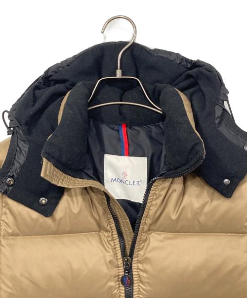 MONCLER（モンクレール）MONCLER (モンクレール) MOKAダウンコート ブラウン サイズ:SIZE 00の古着・服飾アイテム