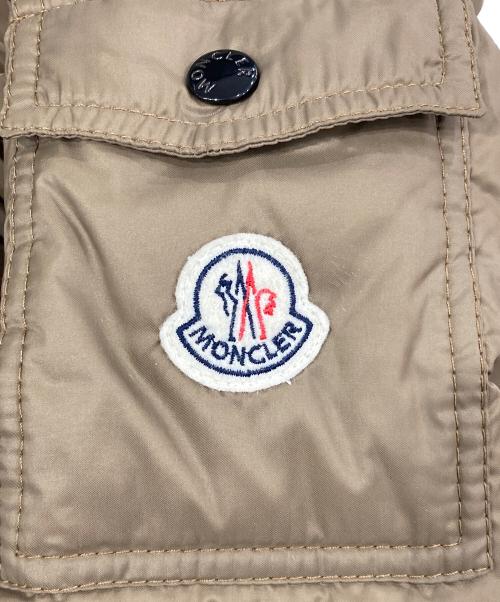 MONCLER（モンクレール）MONCLER (モンクレール) MOKAダウンコート ブラウン サイズ:SIZE 00の古着・服飾アイテム