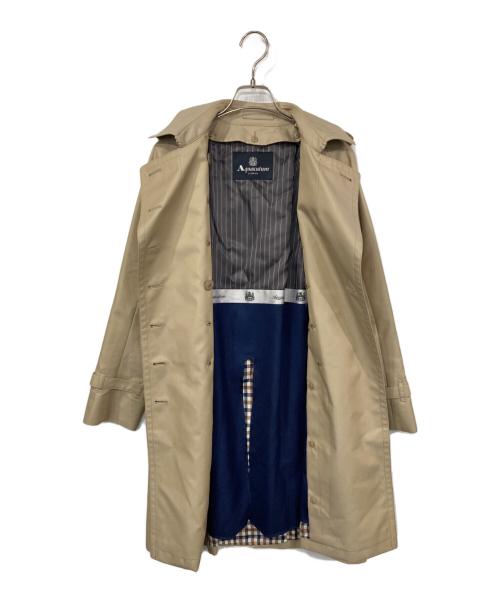 Aquascutum（アクアスキュータム）Aquascutum (アクアスキュータム) ライナー付トレンチコート ベージュ サイズ:6の古着・服飾アイテム