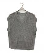 TARO HORIUCHIタロウホリウチ）の古着「Linen fisherman Vest」｜グレー