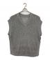 TARO HORIUCHI（タロウホリウチ）の古着「Linen fisherman Vest」｜グレー