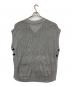 TARO HORIUCHI (タロウホリウチ) Linen fisherman Vest グレー サイズ:2：7000円