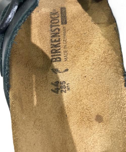 BIRKENSTOCK（ビルケンシュトック）BIRKENSTOCK (ビルケンシュトック) BOSTON NATURAL LEATHER ブラック サイズ:44の古着・服飾アイテム